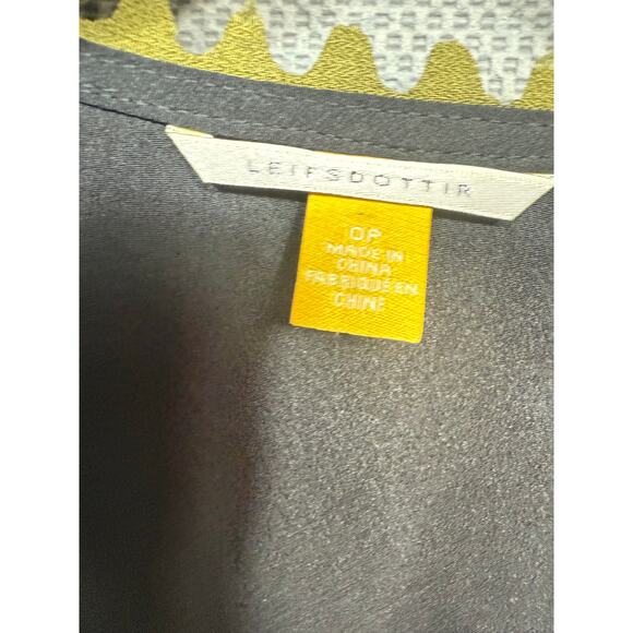 Leifsdottir by Anthropologie Olive Green Wrap Jumpsuit Size 0P - Picture 7 of 7